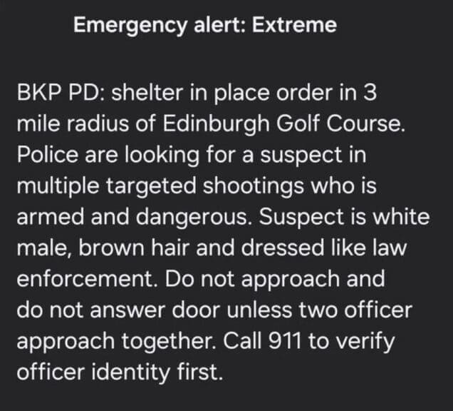 Democrats shot in minnesota police shelter in place alert