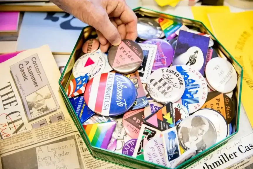 Historical items in the ohio lesbian archives