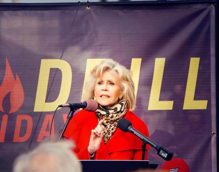 Jane Fonda at an event in DC