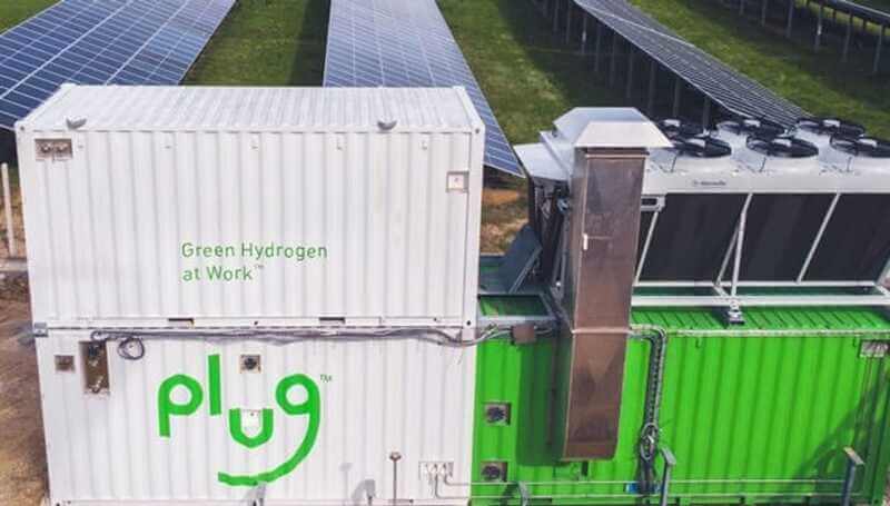 Green hydrogen company plug power