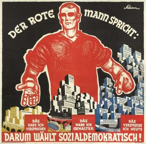 Vienna social housing poster