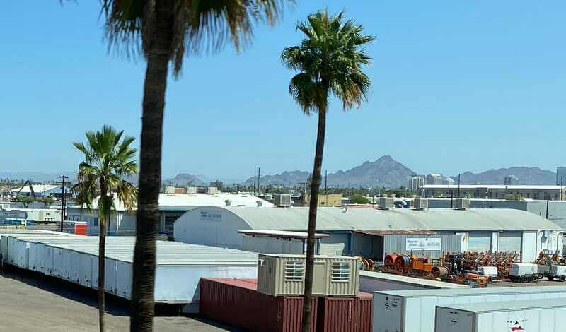 dark roof lobby3 White roofs are not uncommon on commercial buildings in phoenix, ariz dark roof lobby
