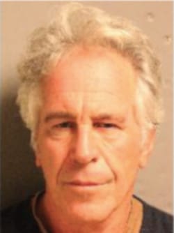 Trump sent epstein, shown in his final mugshot, a letter on his birthday