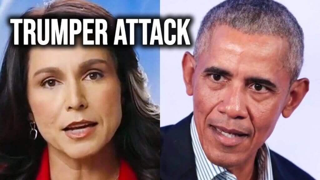 Tulsi Gabbard and Barack Obama