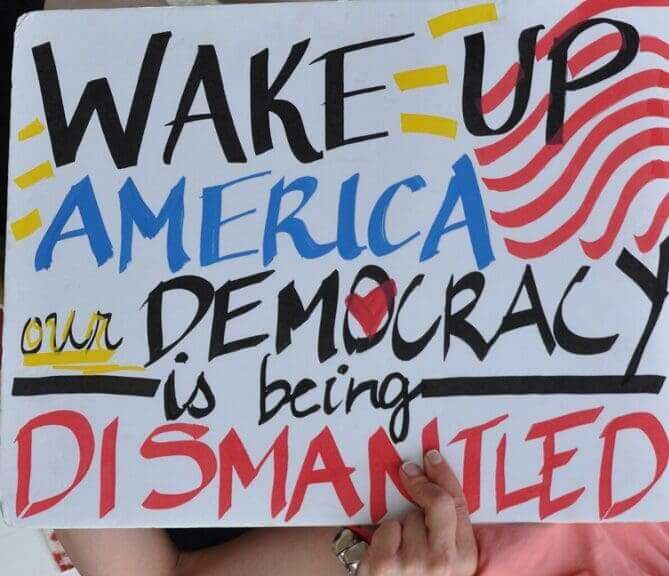 Washington DC protest