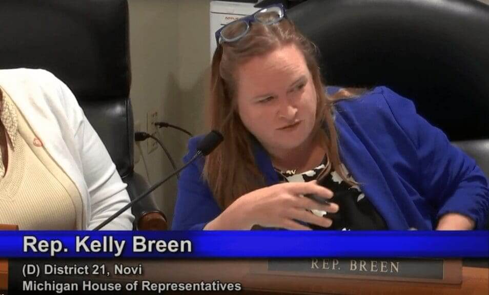 Democratic representative questioning bill to ban demonstrations on public streets