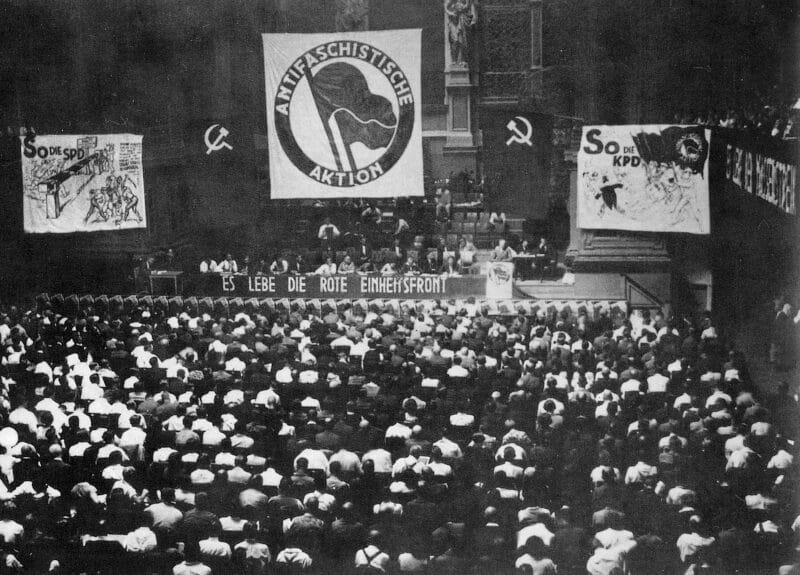 Antifa conference in germany in 1932
