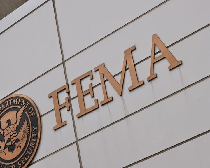 FEMA sign withholding FEMA funds