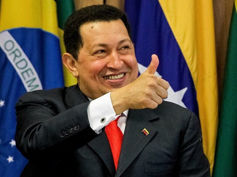 Authoritarian leader hugo chavez