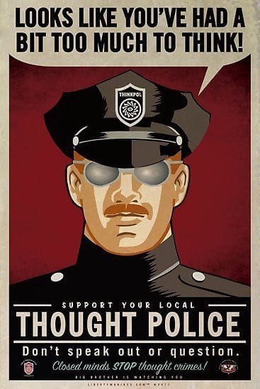 Thought police meme