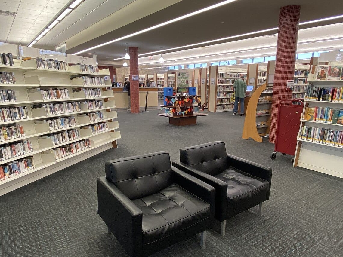 Library interior