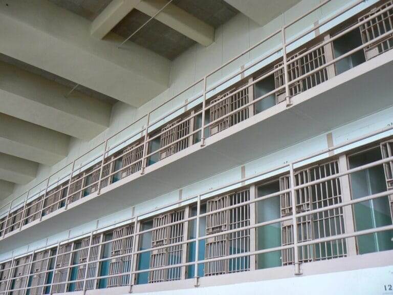 A prison block