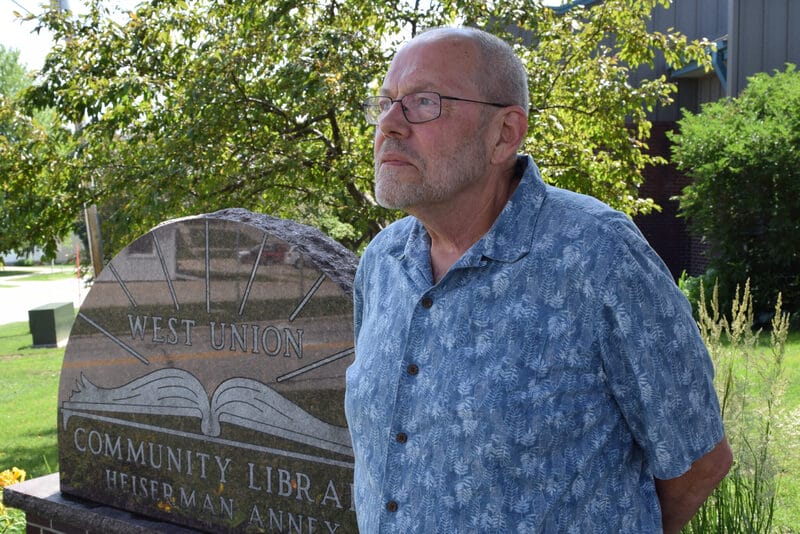 Resident of the first town with a geothermal network