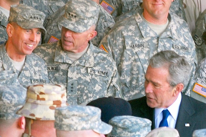 bush soldiers President george w bush visits soldiers in kuwait