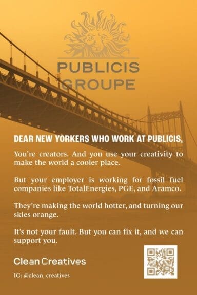Ad campaign for French oil company