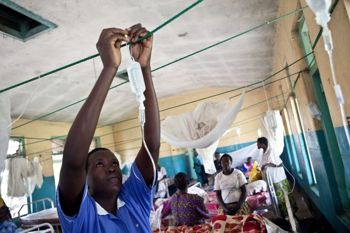 Malaria in uganda hospital
