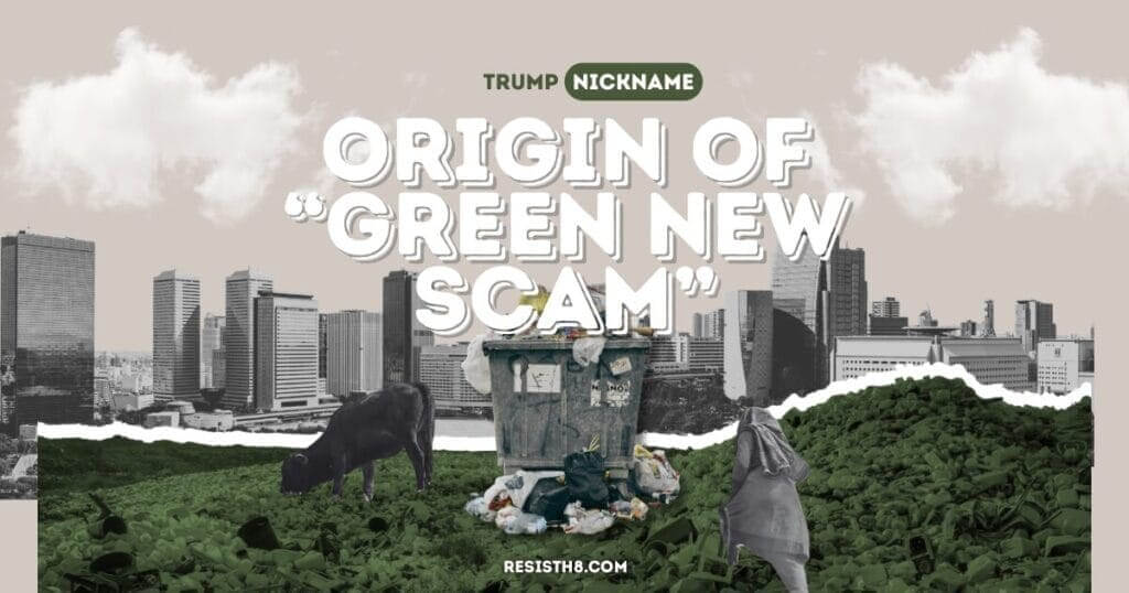 Green New Scam title graphic