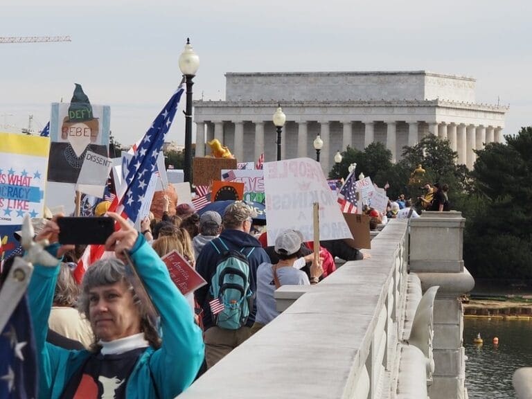 No kings protest in dc