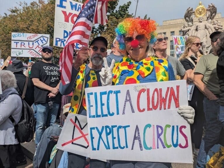 No kings protest in dc