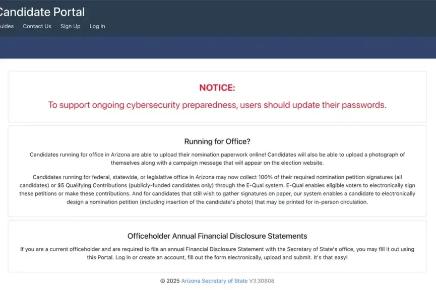 Az secretary of state website