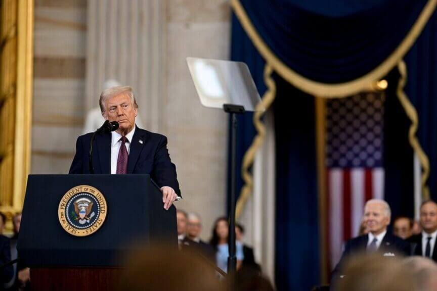 President Trump's inaugural address second term