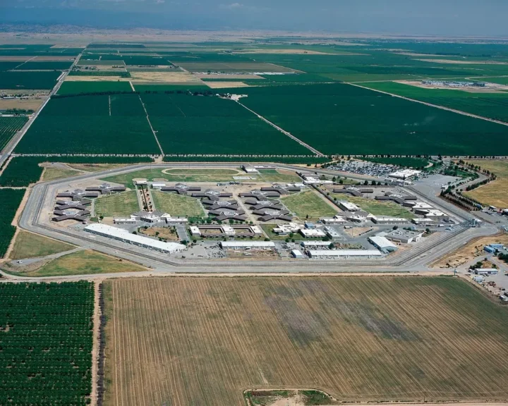 aerial view prison Trans women in prison