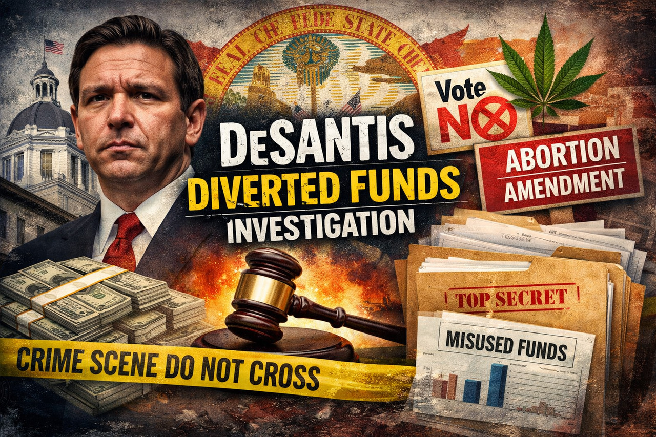 Desantis diverted florida taxpayer funds