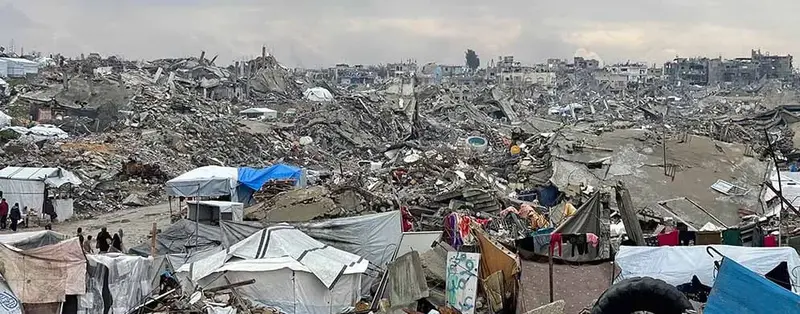 Destruction in gaza was made worse by usaid cuts board of peace