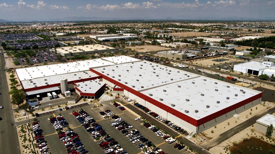 mega center warehouse A warehouse the government wants to convert into a mega center