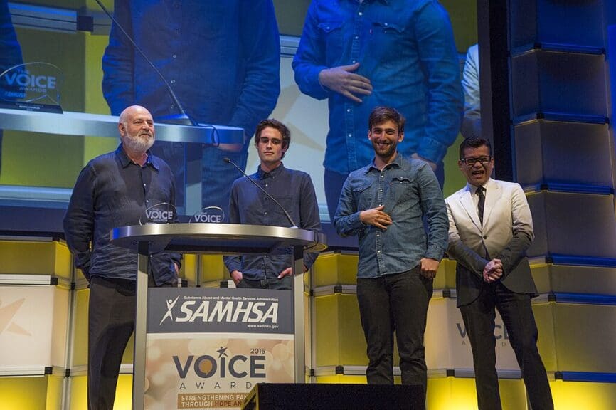 rob reiner samsha Rob reiner at samsha awards