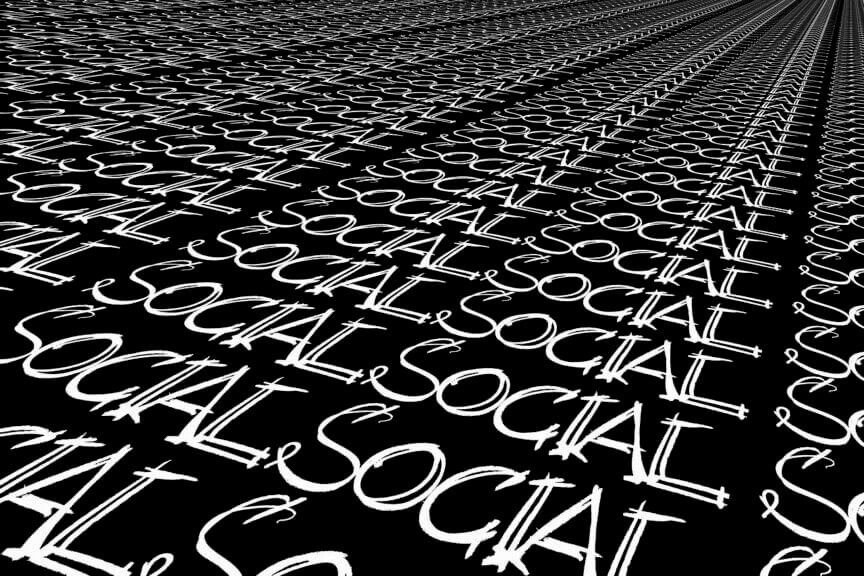 The word social written repeatedly. 25th Amendment
