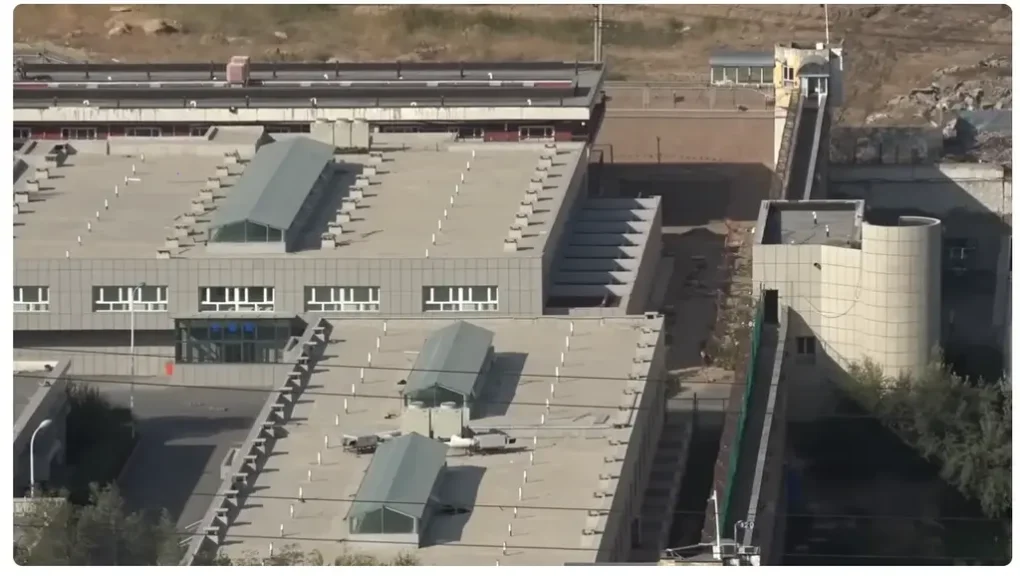 Uyghur re-education camp in china