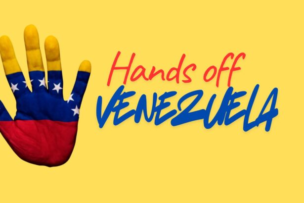 Protests throughout the u. S. Shared the message to trump:”hands off venezuela. ”