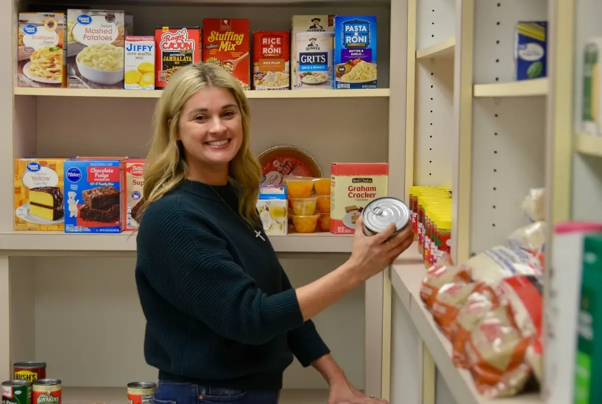 Chasity verret martinez in the pantry