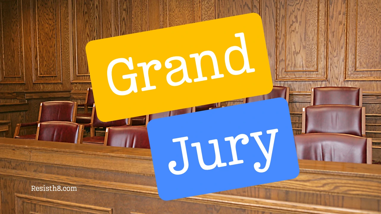 Grand jury title graphic