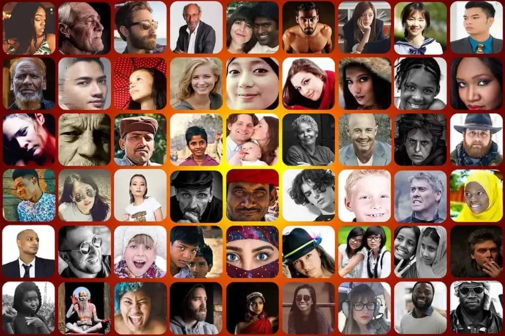 Collage of diversity DEI