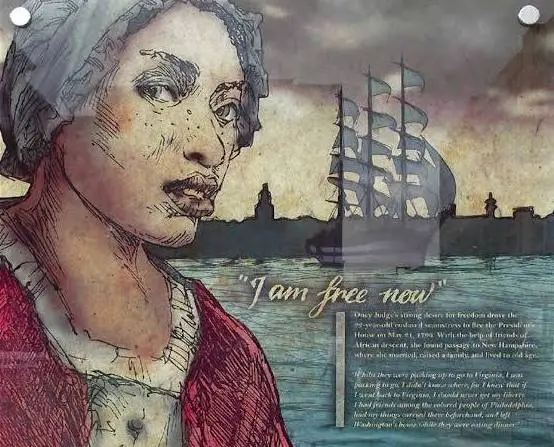 Slavery exhibit in philadelphia about oney judge