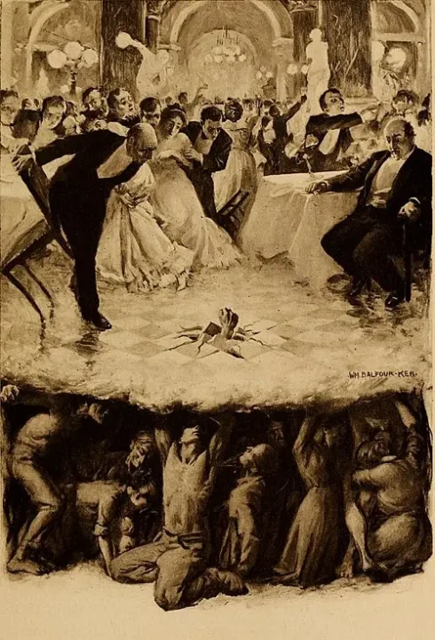 Illustration of the wealth gap