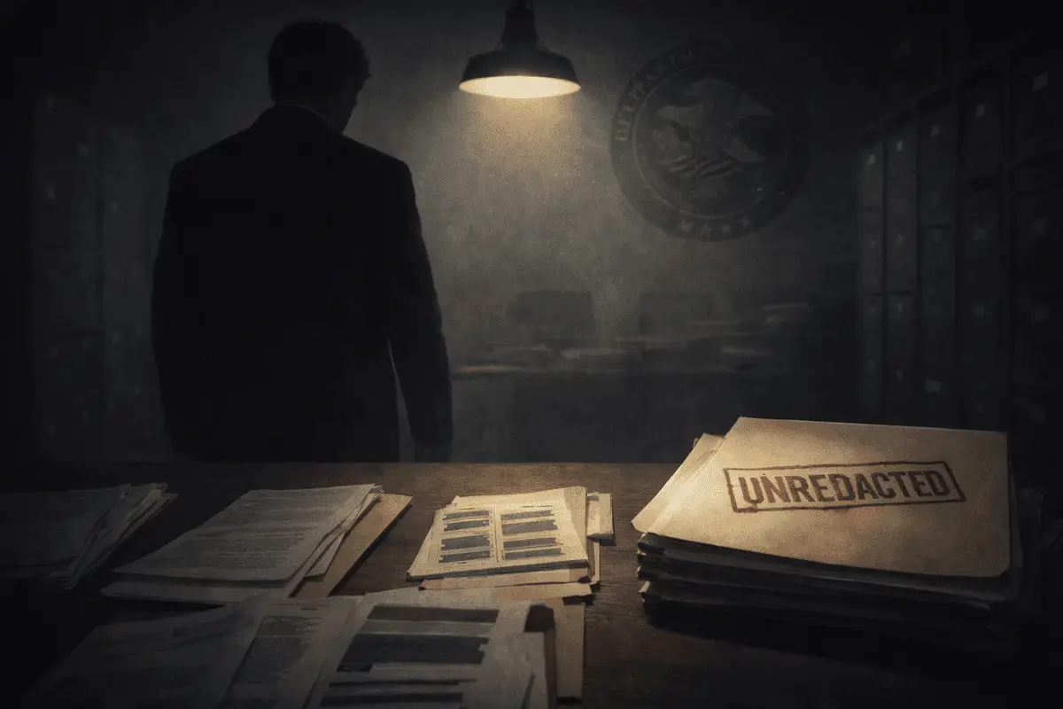 Lawmakers can view the unredacted epstein files in a small room at the doj