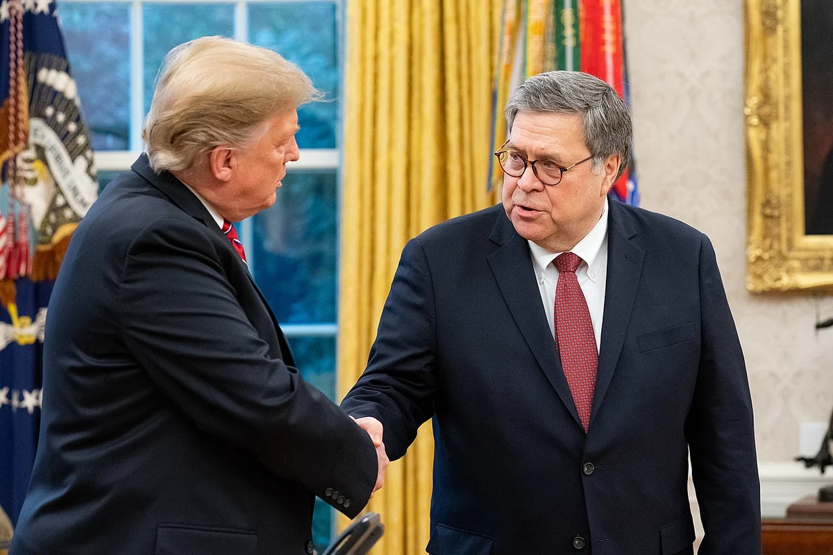 Bill barr and trump