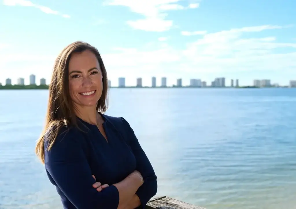 Emily Gregory, a Democrat who won in Florida District 87.
