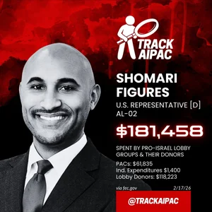 Shomari figures aipac