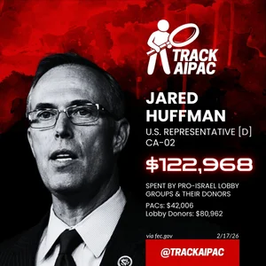 Aipac jared huffman