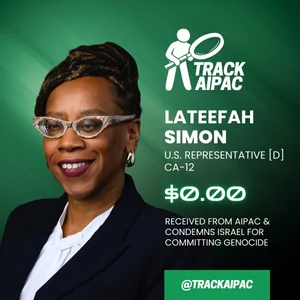 Lateefa simon aipac
