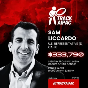 Sam licdardo aipac