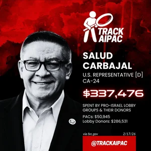 Salud carbajal aipac