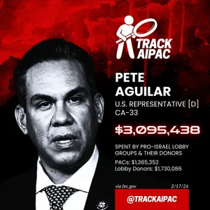 Pete aguilar aipac