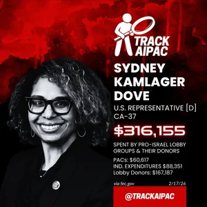 Sydney kamlager dove aipac