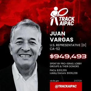 Juan vargas aipac