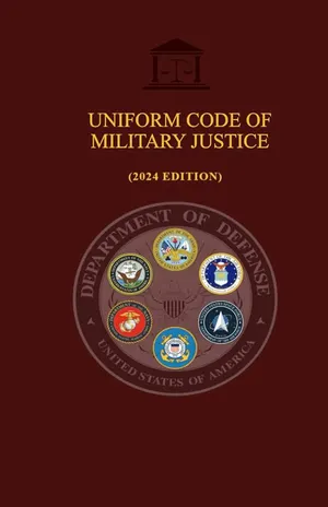 Uniform code of military justice, pocket-sized